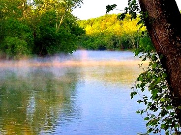 Pet-Friendly Yurt Getaway on the Shenandoah River in Luray, Virginia - Luray, Virginia - glamping.directory