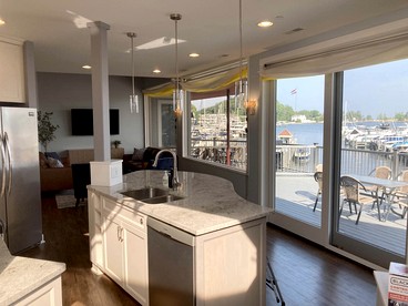 Stylish Lakefront Loft with Marina Views at Eldean Shipyard near Macatawa, Michigan - Macatawa, Michigan - glamping.directory