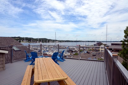 Stylish Lakefront Loft with Marina Views at Eldean Shipyard near Macatawa, Michigan - Macatawa, Michigan - glamping.directory