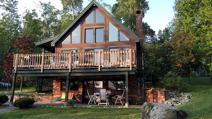 Family-Friendly Vacation Rental with View over Schoodic Lake near Bangor, Maine - glamping.directory