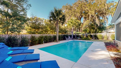 Modern Rental Ideal for Families with Private Pool in Georgia - Jekyll Island, Georgia - glamping.directory