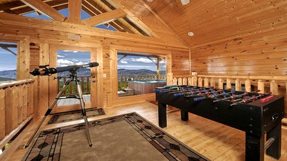 Modern Mountain Cabin Retreat with Game Room and Outdoor Pool in Sevierville, Tennessee - Sevierville, Tennessee - glamping.directory