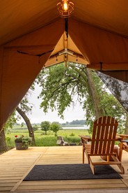 Rustic Vineyard Glamping Tent with Wine Tastings near Lakes and Trails in Currie, Minnesota - Minneapolis, Minnesota - glamping.directory