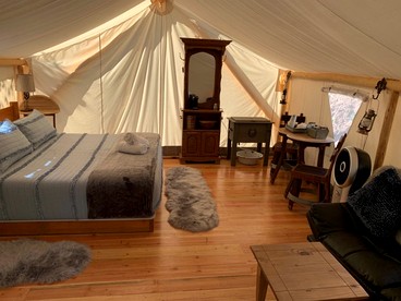 Glamping! Luxury Tent Explorer in Idleyld Park, OR - Idleyld Park, Oregon - glamping.directory
