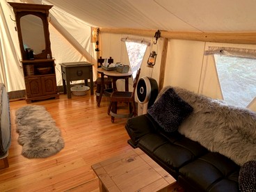 Glamping! Luxury Tent Explorer in Idleyld Park, OR - Idleyld Park, Oregon - glamping.directory