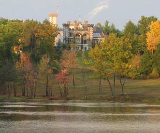 Spectacular Gothic-Style Castle with Private Pool and Hot Tub near Rindge, New Hampshire - Rindge, New Hampshire - glamping.directory