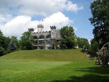 Spectacular Gothic-Style Castle with Private Pool and Hot Tub near Rindge, New Hampshire - glamping.directory