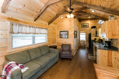 Stunning Cabin Close to Tryon and the Foothills of Mill Spring near Lake Lure, North Carolina - Mill Spring, North Carolina - glamping.directory