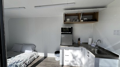 Sleek and Modern Glamping Pod in Klamath, Perfect for a Getaway near the Pacific Ocean - Klamath, California - glamping.directory