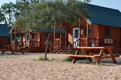 Charming Lakeview Cabin with Firepit Near Vineyards and Adventure Escapes in Buchanan Dam, Texas - Buchanan Dam , Texas - glamping.directory