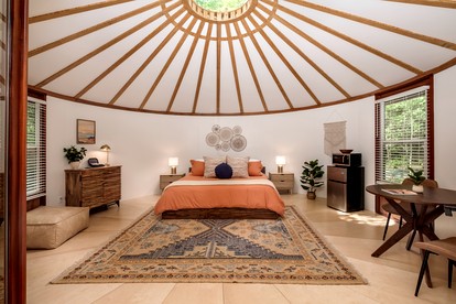 Enchanting Yurt Haven near Pisgah National Forest in North Carolina - Balsam Grove, North Carolina - glamping.directory