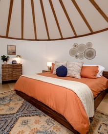 Enchanting Yurt Haven near Pisgah National Forest in North Carolina - Balsam Grove, North Carolina - glamping.directory
