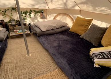 Reconnect with Nature at this Unique Bell Tent in Colorado - Trinidad, Colorado - glamping.directory