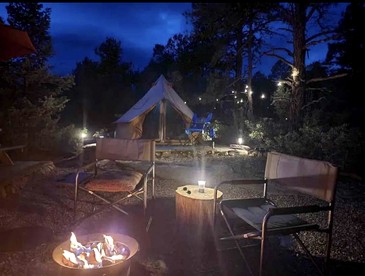 Reconnect with Nature at this Unique Bell Tent in Colorado - Trinidad, Colorado - glamping.directory