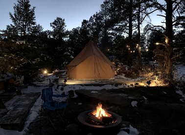 Reconnect with Nature at this Unique Bell Tent in Colorado - Trinidad, Colorado - glamping.directory