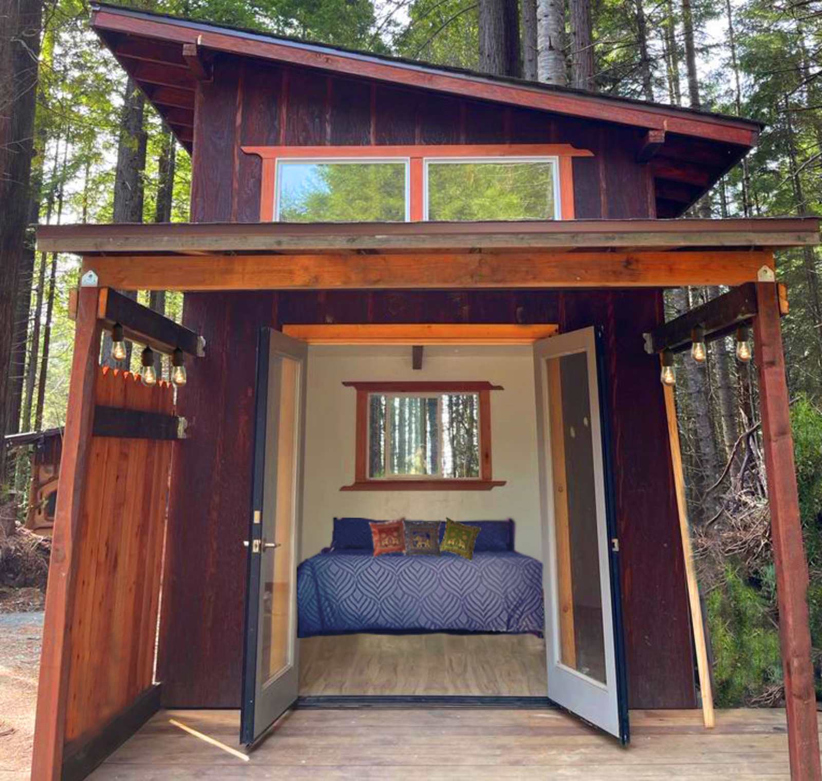 Ocean-view Redwood Forest Glamping - California - glamping.directory