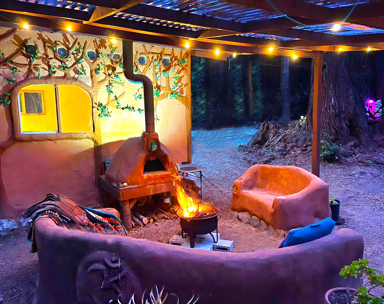 Ocean-view Redwood Forest Glamping - glamping.directory