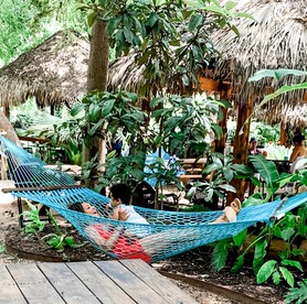 A Fun Family Getaway: Luxurious Safari Tent on the San Marcos River near Seguin, Texas - Seguin, Texas - glamping.directory