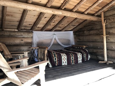 Rustic Glamping Shelter for an Outdoor Getaway in the Adirondacks, New York - Paul Smiths, New York - glamping.directory