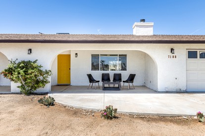 Comfortable Accommodation with Private Hot Tub for a Getaway in Joshua Tree, CA - Joshua Tree, California - glamping.directory