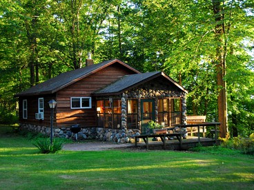 Secluded Camping Cabin near Flambeau River State Forest, Wisconsin - glamping.directory