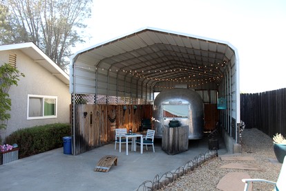 Secluded and Vintage Airstream with Vineyard Views in Paso Robles Wine Country, California - Paso Robles, California - glamping.directory