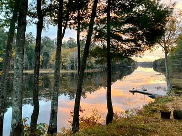 Double Tree Houses Ideal for Groups with Hot-Tubs in Maine - Belgrade, Maine - glamping.directory