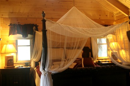 Romantic One-Bedroom Cabin with a Fireplace near Asheville, North Carolina - Clyde, North Carolina - glamping.directory