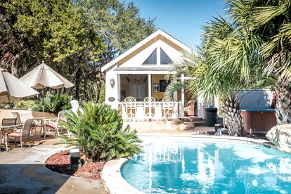 Modern Texas Hill Country Suite Rental for Four near San Antonio - glamping.directory