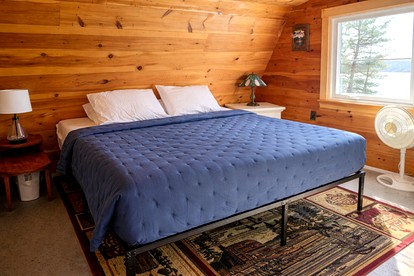Quiet Waterfront Cabin with Fireplace, Porch & Nature All Around in Greenville, Maine - Greenville, Maine - glamping.directory