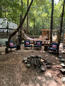 Romantic Bell Tent with Spa Perfect for Couples in Georgia - Hampton, Georgia - glamping.directory
