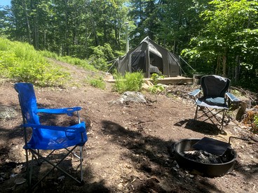 Reconnect with Nature at this Glamping Tent in East Wakefield, New Hampshire - Vacation Home - Wakefield, New Hampshire - glamping.directory