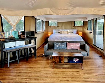 Rest and Recharge at this Wonderful Glamping Destination in Burnet, Texas - Burnet, Texas - glamping.directory