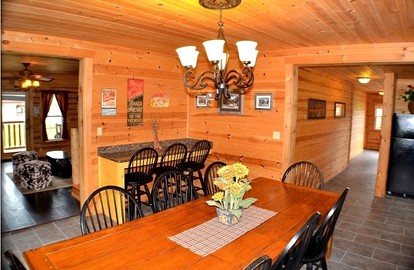 Premium Glamping Rental with Hot Tub and Games Room in Sevierville, Tennessee - Sevierville, Tennessee - glamping.directory
