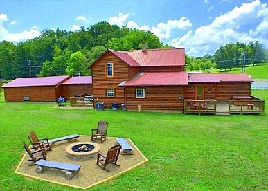Premium Glamping Rental with Hot Tub and Games Room in Sevierville, Tennessee - glamping.directory