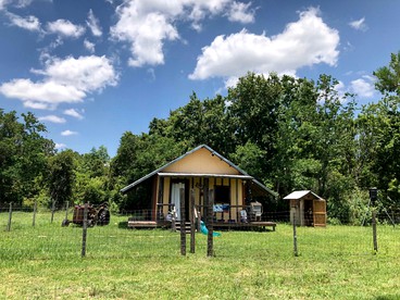 Rustic Cabin Rental on a Charming Farm near Orlando, Florida - glamping.directory