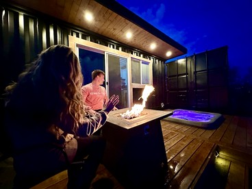 Creekside Container Glamping for a Nature Escape in Monument, Colorado - Monument, Colorado - glamping.directory
