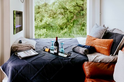 Creekside Container Glamping for a Nature Escape in Monument, Colorado - Monument, Colorado - glamping.directory