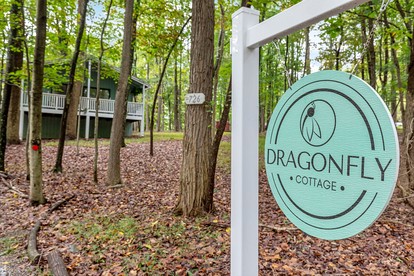 Peaceful Hedgesville Cottage with Hot Tub, Fireplace & Resort Amenities  in West Virginia - Hedgesville, West Virginia - glamping.directory