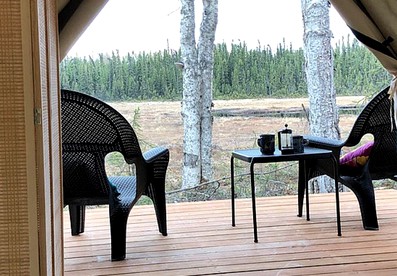 Secluded Two-Person Tent for a Luxury Camping Getaway in Soldotna, Alaska - Soldotna, Alaska - glamping.directory