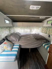 Quaint Airstream with Picnic Space Great for Two in Indiana - Nashville, Indiana - glamping.directory