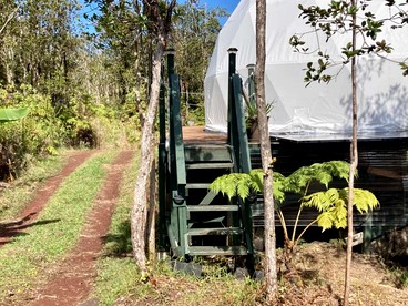 Stunning Dome for a Unique Glamping Getaway near Volcano, Hawaii - Volcano, Hawaii - glamping.directory