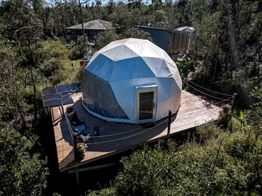 Stunning Dome for a Unique Glamping Getaway near Volcano, Hawaii - glamping.directory