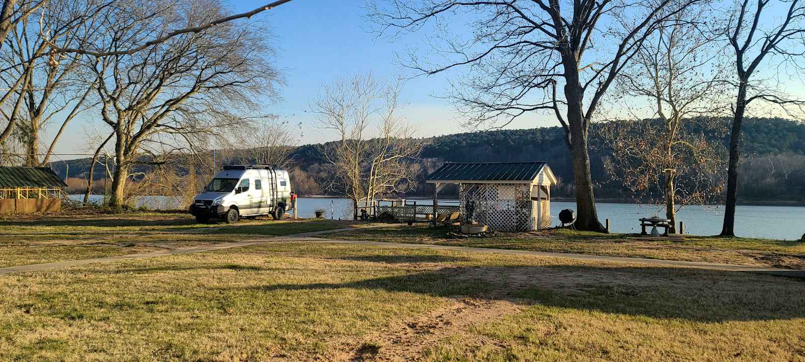 Private Arkansas Riverfront RV Site - Mayflower, Arkansas - glamping.directory