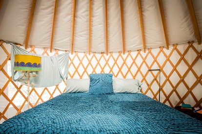 Tranquil Yurt Rental for Two with Soothing Interior on Ranch near San Luis Obispo - Cayucos, California - glamping.directory