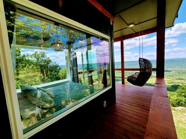 Incredible Container with Rooftop and Beautiful Sunset Views in Georgia - Rising Fawn, Georgia - glamping.directory