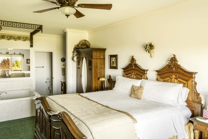 Regal King-Size Suite in a Welcoming Bed and Breakfast near Sequim, Washington - glamping.directory