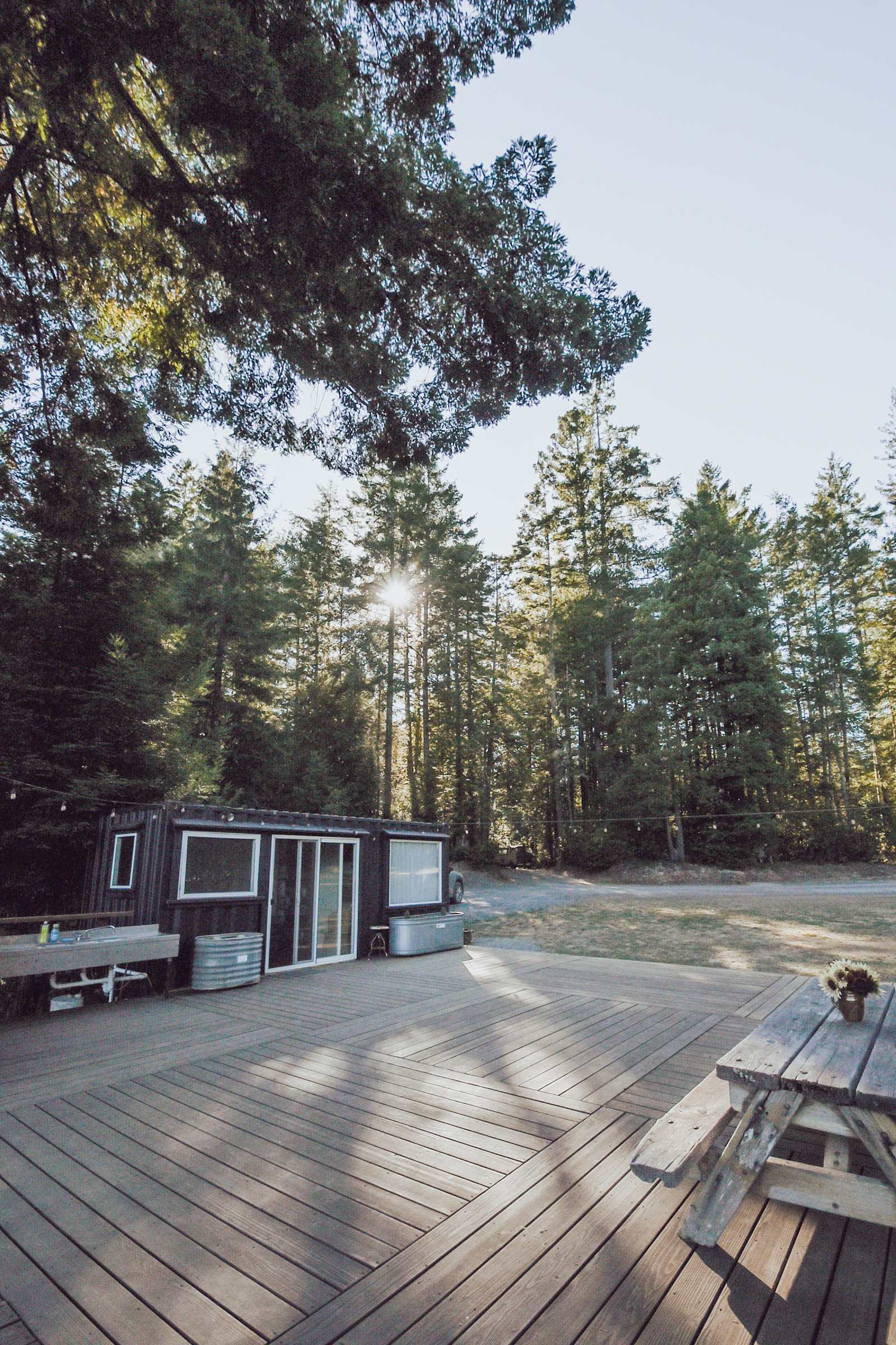 The Deck - Albion, California - glamping.directory
