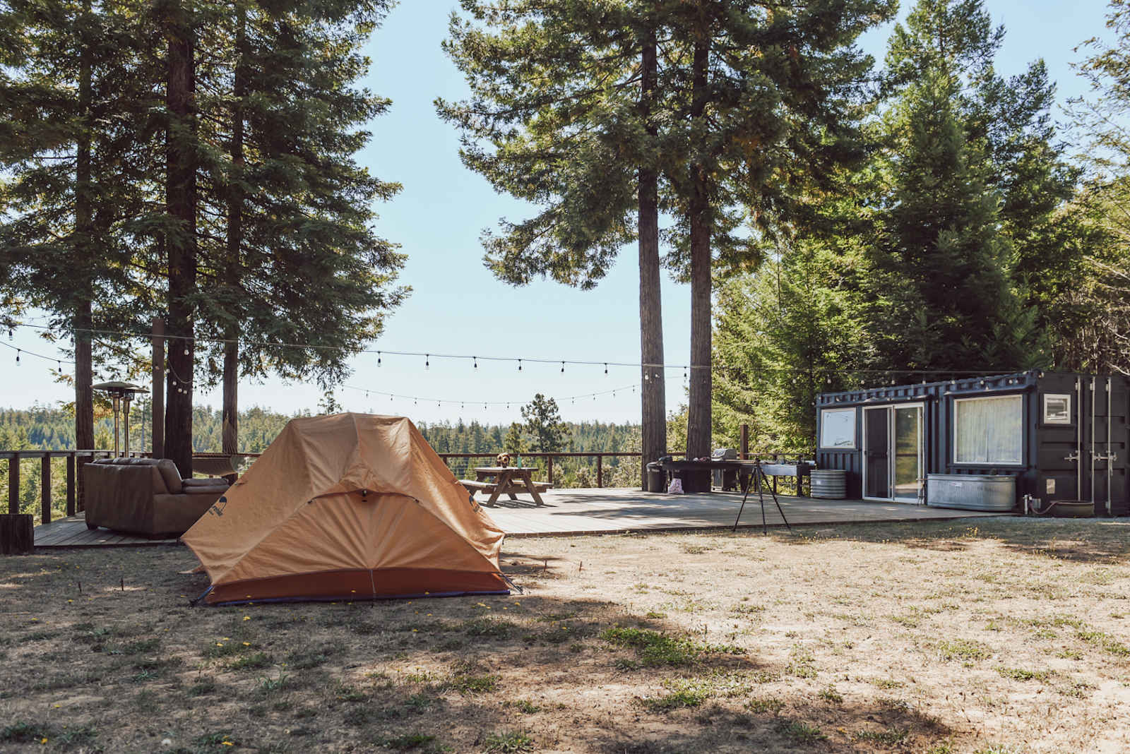 The Deck - Albion, California - glamping.directory