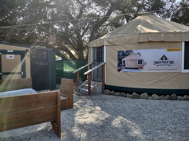 Cozy Glamping Yurt in Santa Paula for a Family Vacation in California - Santa Paula, California - glamping.directory